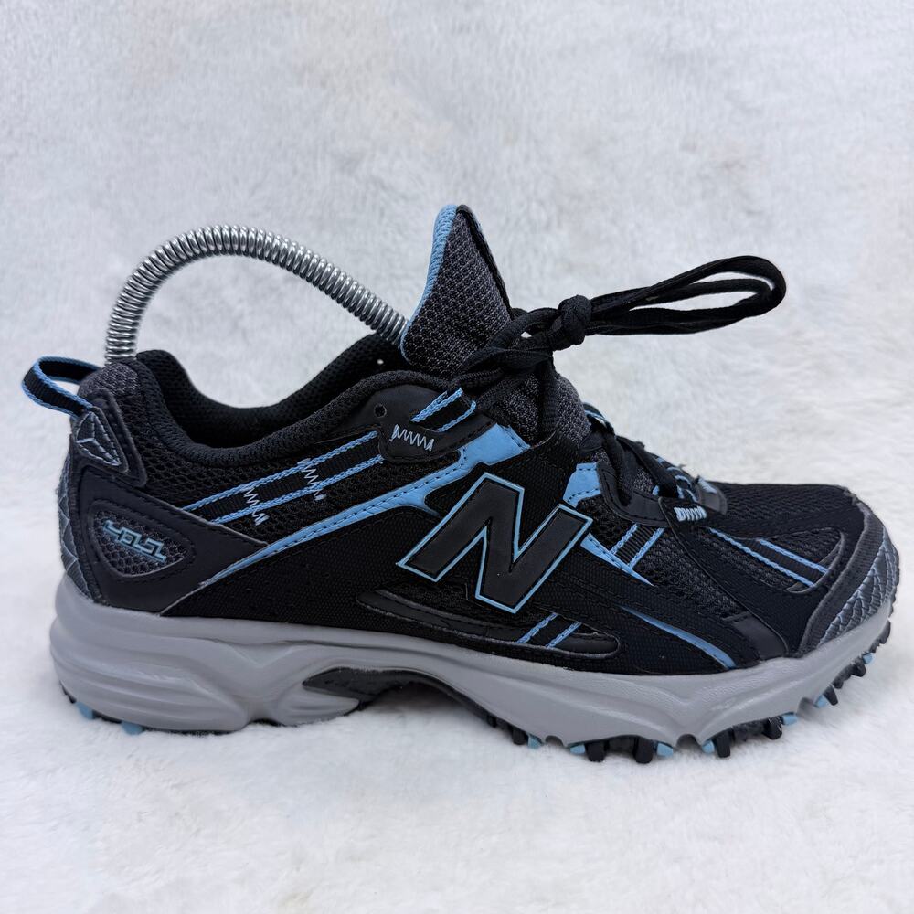 New Balance 411 All Terrain Women's Trail Shoes Black Blue Sz 7.5 WT411BB Hiking